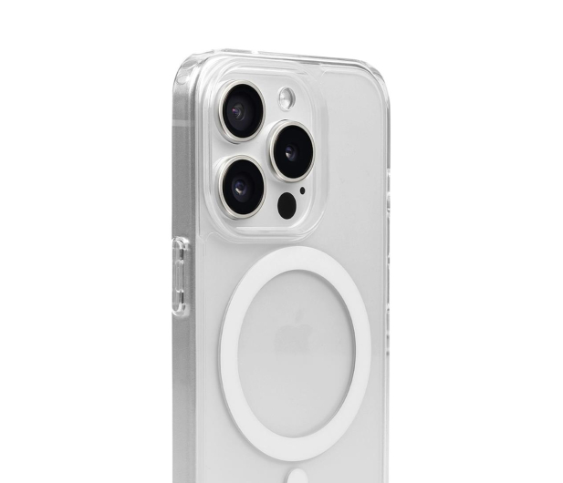 Holdit MagSafe Case iPhone 15 Pro White/Transparent 16281 - 1221238 - zdjęcie 3